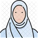 Woman Muslim Religion Icon