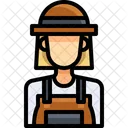 Woman Woman Worker Technician Icon