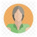 Woman Avatar Profile Icon