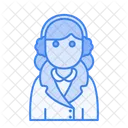 Winter Avatar User Profile People Woman Icon