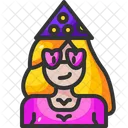 Woman Party Festival Icon