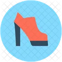 Woman Shoes Footwear Icon