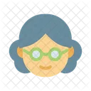 Woman Old Lady Icon