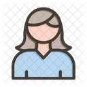 Female Girl People Icon