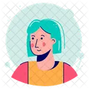 Woman Female Girl Icon