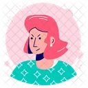 Woman Female Girl Icon