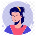 Female Woman Girl Icon
