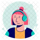 Woman Female Girl Icon