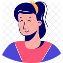 Female Woman Girl Icon