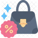 Woman Bag Purse Sale Icon