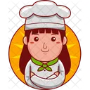 Woman Baker  Icon