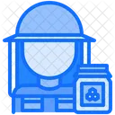 Woman Beekeeper Beekeeper Woman Icon