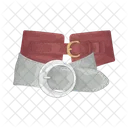 Woman Belt Belt Costume Icon