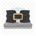 Woman Belt Belt Costume Icon