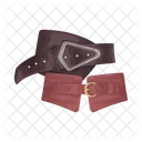 Woman Belt Belt Costume Icon