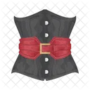 Woman Belt Belt Costume Icon