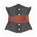 Woman Belt Belt Costume Icon