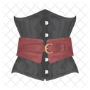 Woman Belt Belt Costume Icon