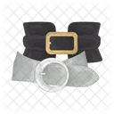 Woman Belt Belt Costume Icon