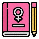 Woman book  Icon