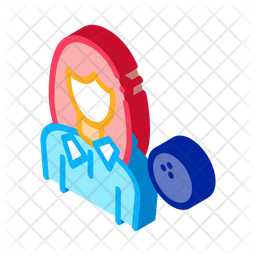 Download Free Woman Bowling Player Icon Of Isometric Style Available In Svg Png Eps Ai Icon Fonts