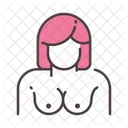 Woman Breast Breast Cancer Cancer Icon