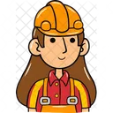 Woman Builder Icon