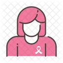 Woman Cancer Cancer Ribbon Icon