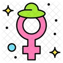 Woman Cap  Icon
