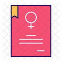 Woman Agreement  Icon