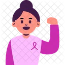 Breast Cancer Awareness Icon
