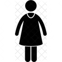 Woman Female Clothe Icon