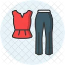 Woman Clothes Fabric Fashion Icon