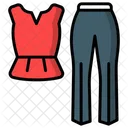 Woman Clothes  Icon