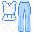 Woman Clothes Fabric Fashion Icon