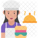 Woman Cook  Icon