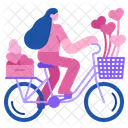 Bike Bicycle Heart Icon