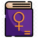 Woman Day Book  Icon