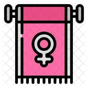 Woman day garland  Icon