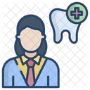 Woman Dental Doctor Doctor Woman Dentist Icon
