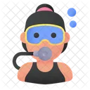 Diver Sport User Icon