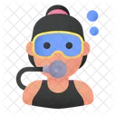 Diver Sport User Icon