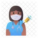 Woman Doctor Vaccination Medic Doctor アイコン