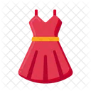 Woman Dress One Piece Women Wear Icon