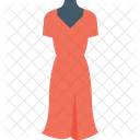 Woman Dress Clothing Icon