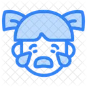 Girl Emoji Child Icon