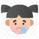 Girl Emoji Child Icon