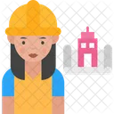 Woman Engineer Female Engineer Engineer Icon