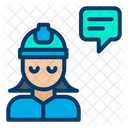 Chat Bubble Chatting User Icon