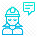 Chat Bubble Chatting User Icon
